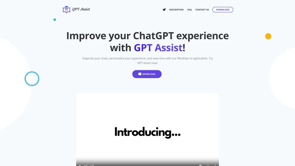 Chatotron Website screenshot