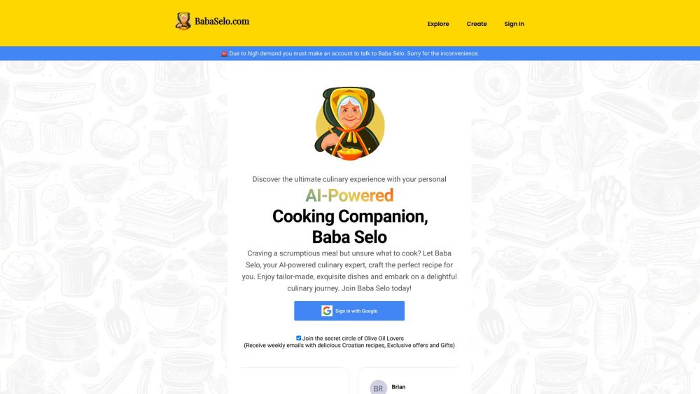 BabaSelo.com Website screenshot