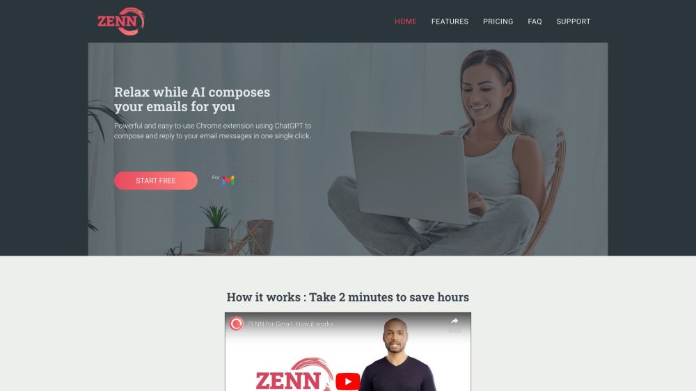 Zenn Website screenshot