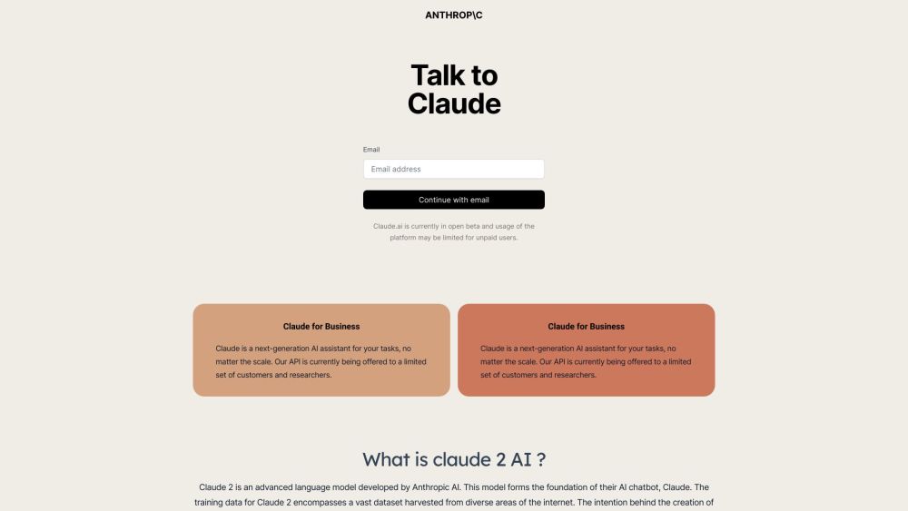 claudeai.ai Website screenshot