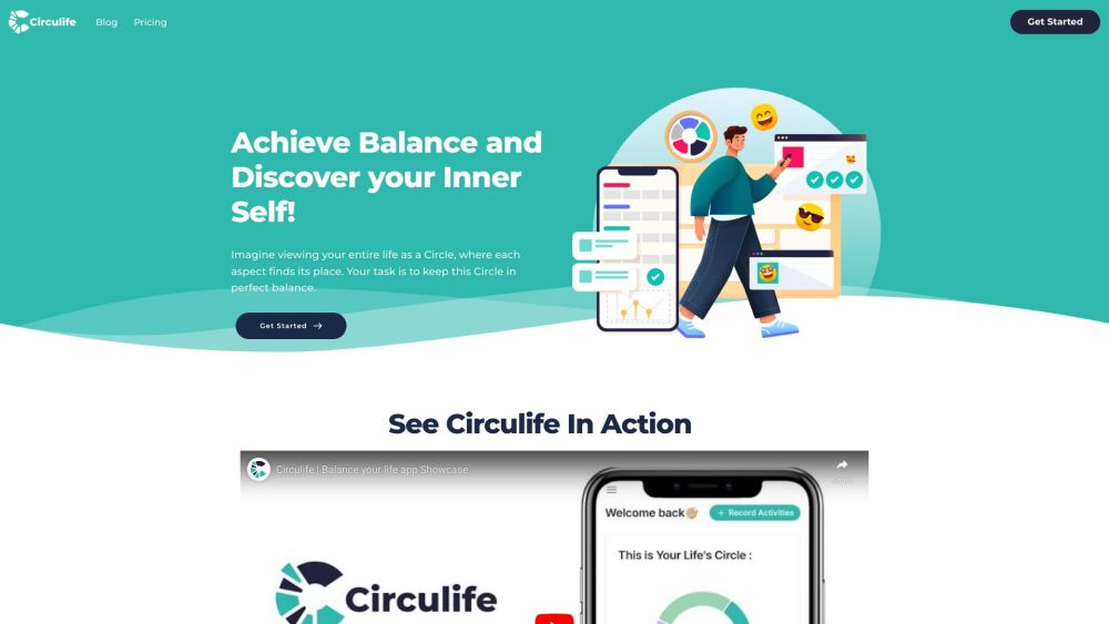 Circulife Website screenshot