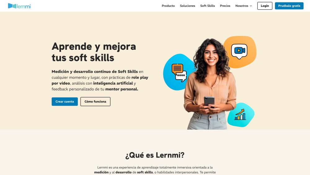 Lernmi Website screenshot