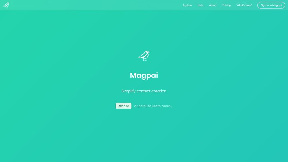 Magpai Website screenshot