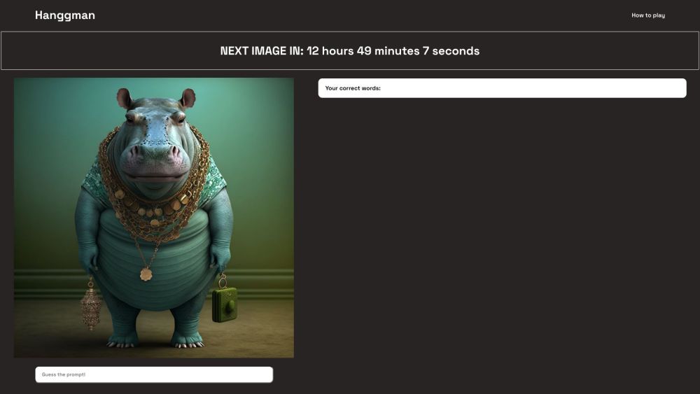 Hanggman AI Website screenshot
