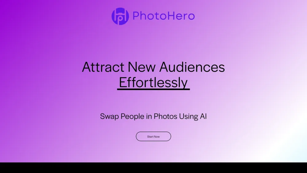 Swap People Website screenshot