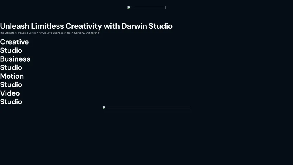 Darwin Studio Website screenshot