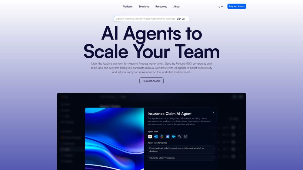 Beam AI Website screenshot