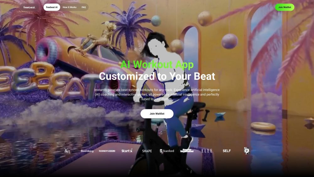 freebeat Website screenshot