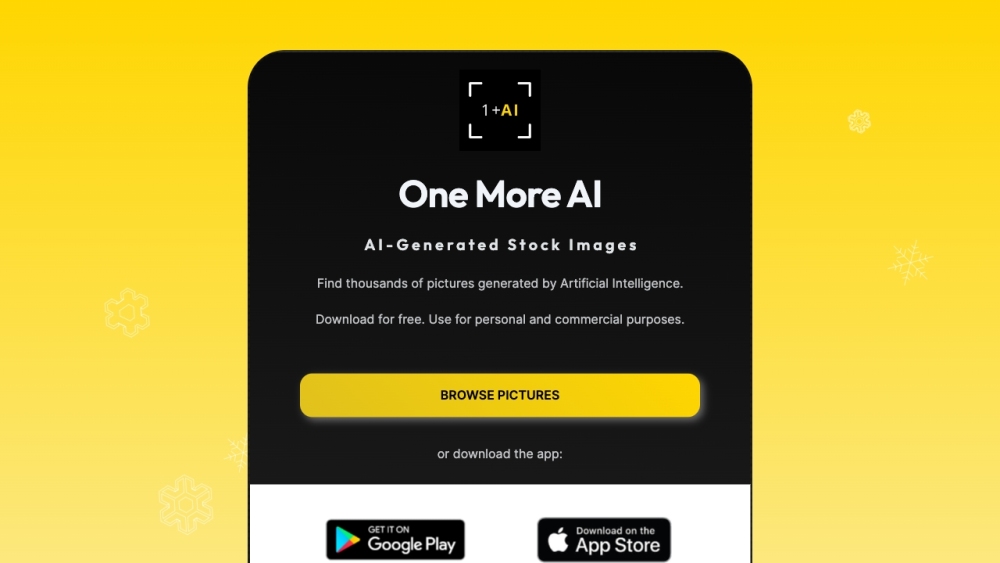 One More AI Website screenshot