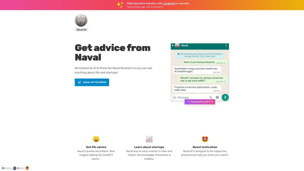 Naval AI Website screenshot