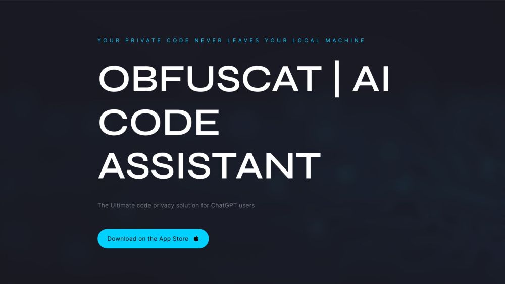 ObfusCat Website screenshot