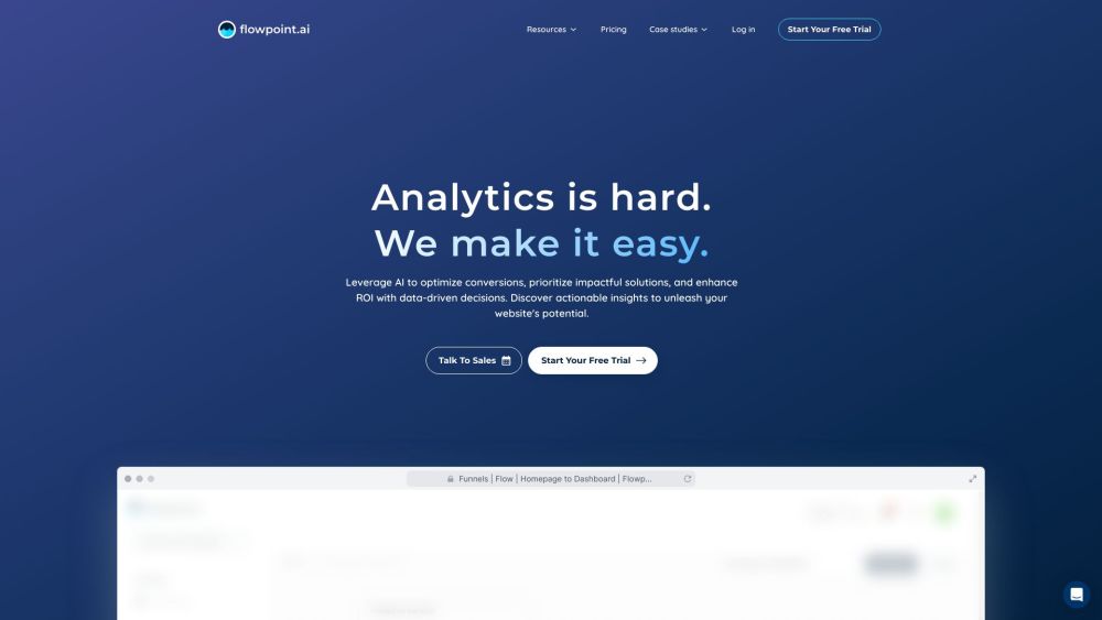 Flowpoint Website screenshot