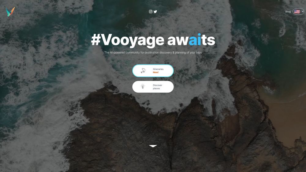 Vooyai Website screenshot