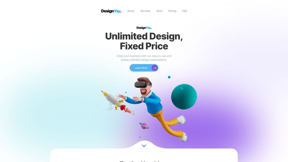 DesignYay Website screenshot