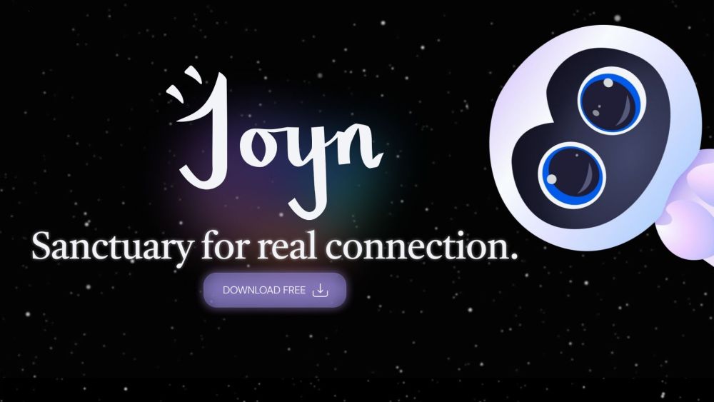 Joyn Chat Website screenshot