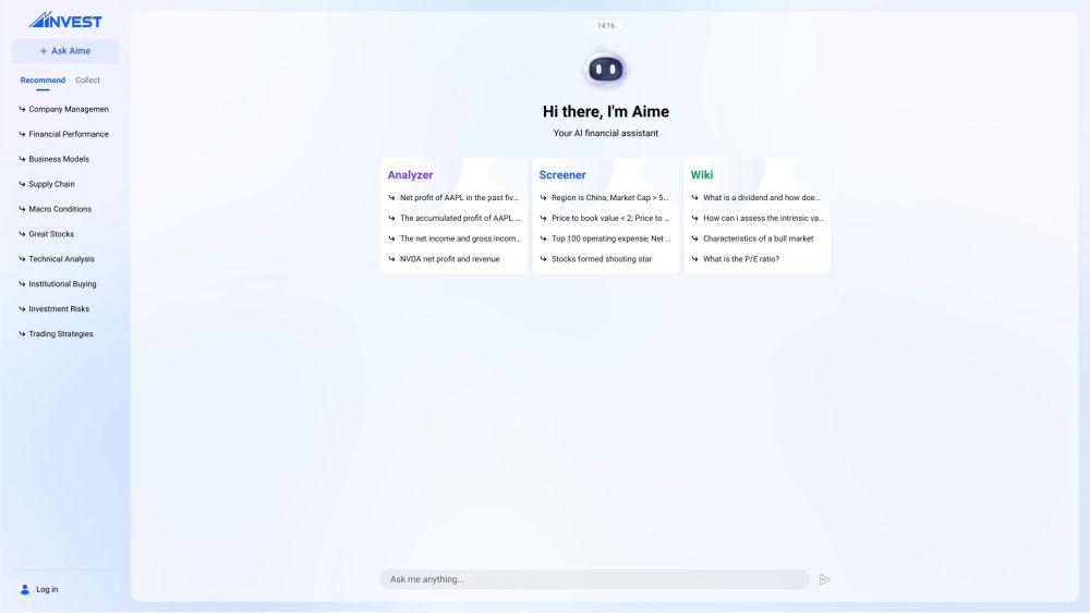 Aime Website screenshot