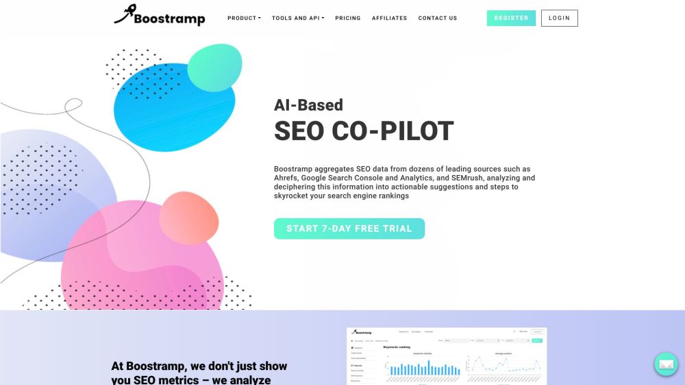 Boostramp: Aggregates SEO Data, Analyzes, Boosts Search Rankings