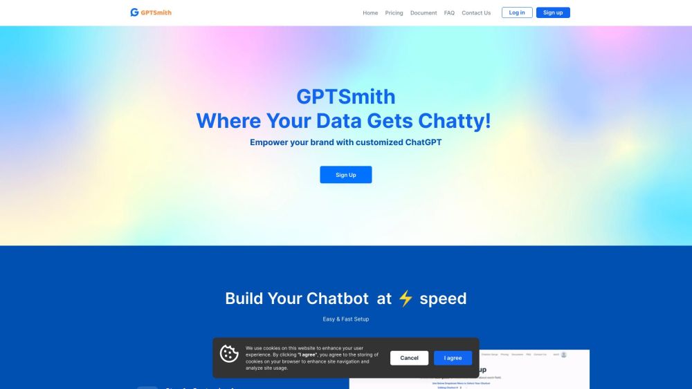 GPTSmith Website screenshot