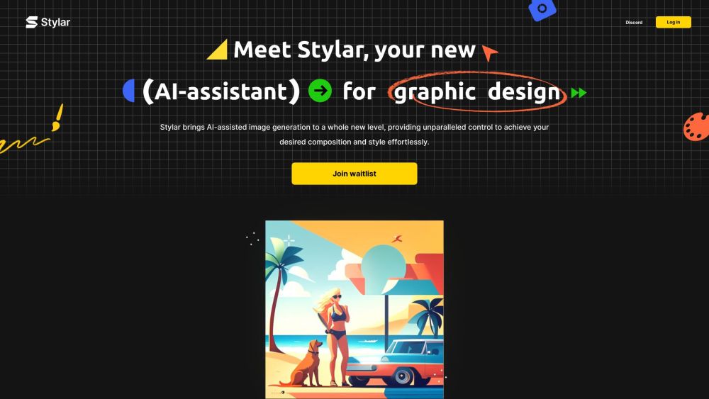 Stylar AI Website screenshot