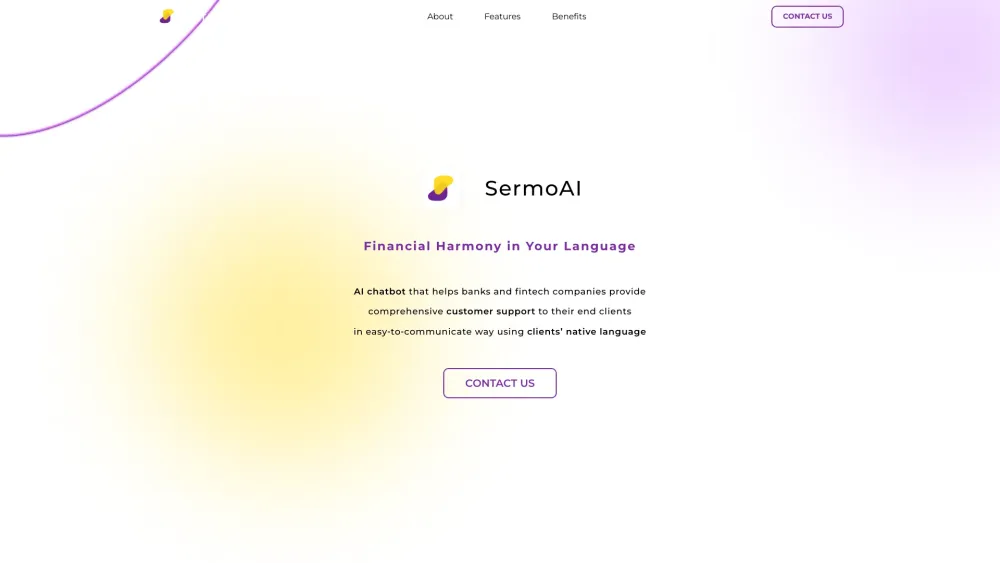 SermoAI Website screenshot