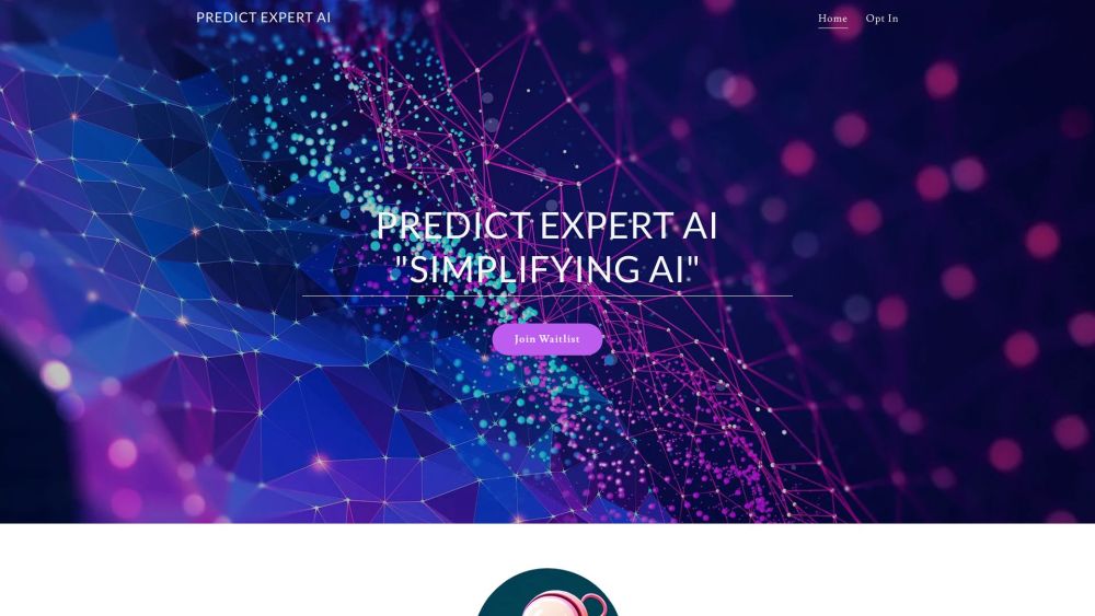 Predict Expert AI Website screenshot