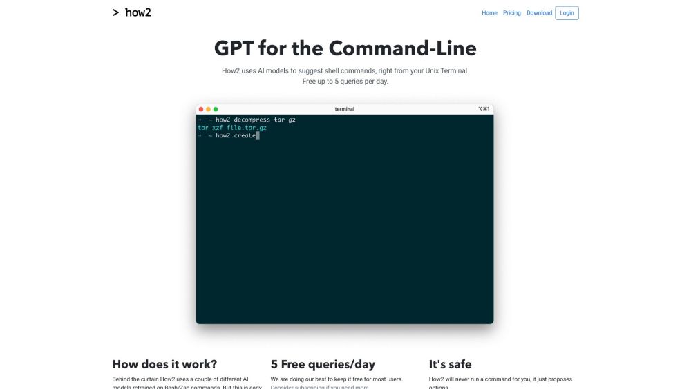 High-Performance Command-Line Tool Screenshot