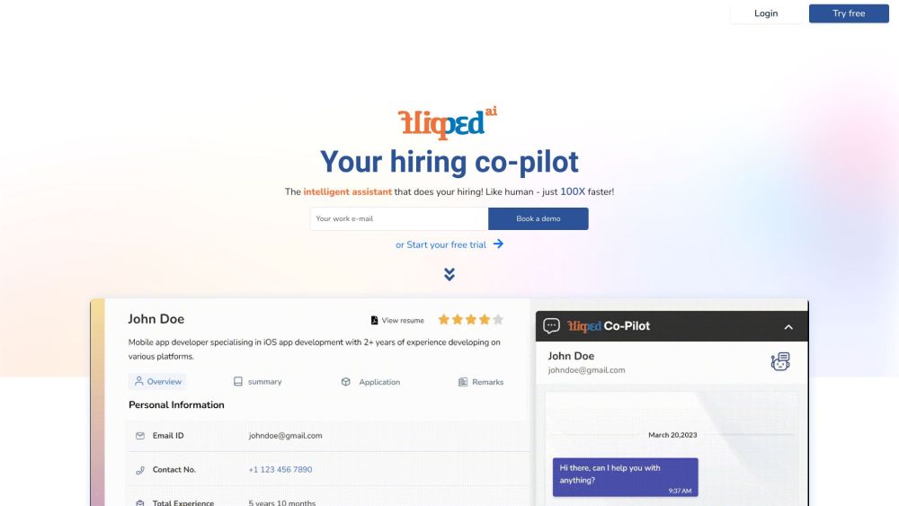 Flipped.ai Website screenshot