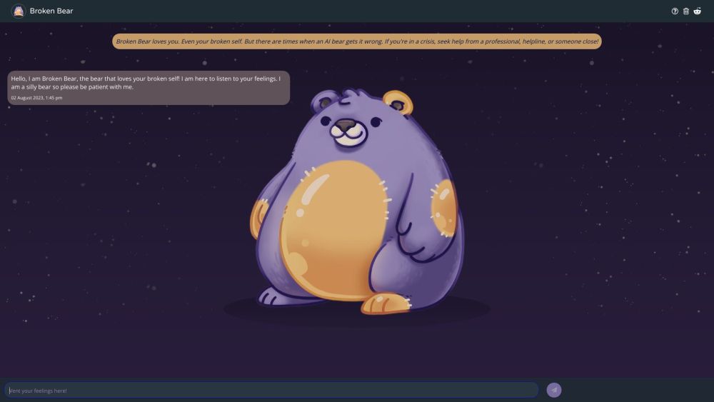 BrokenBear Website screenshot