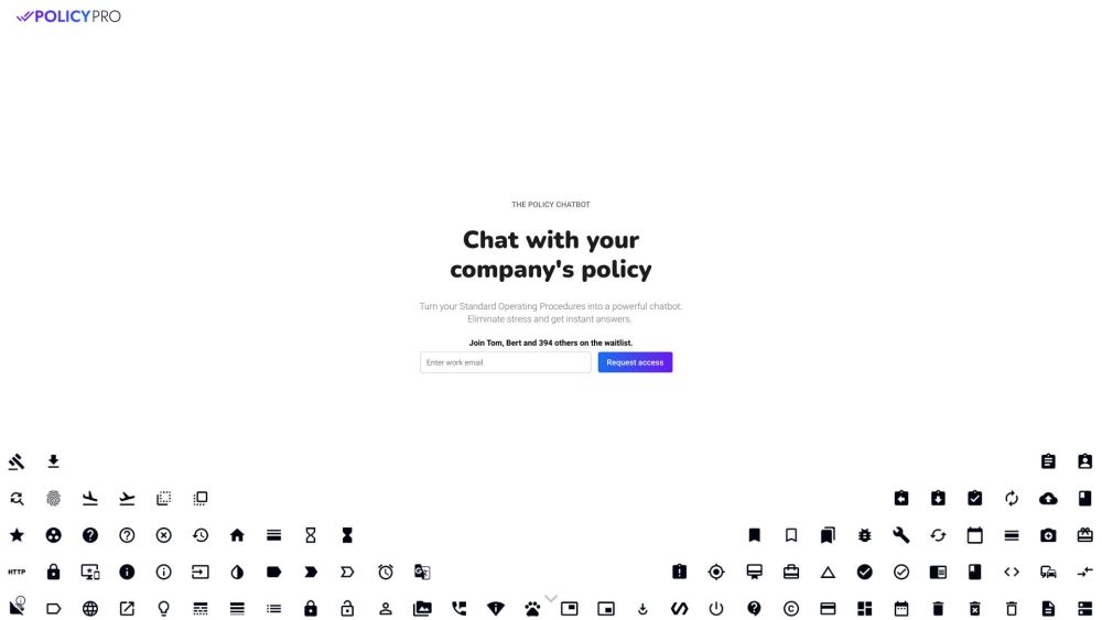 Policy Pro Website screenshot