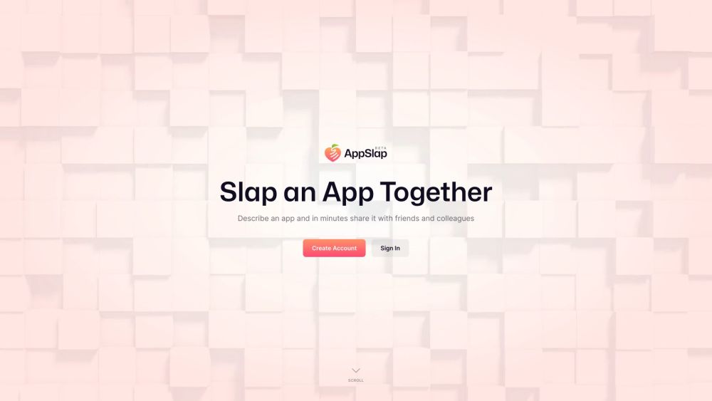 AppSlap Website screenshot