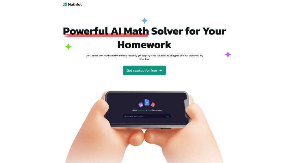 Mathful Website screenshot