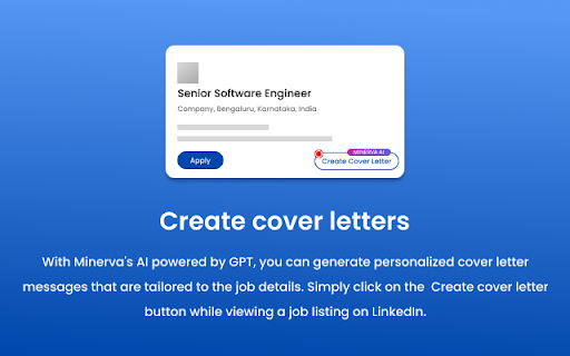 Job Genie - Chrome Extension Website screenshot