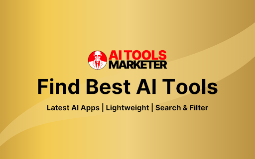 AI Tools Marketer - Chrome Extension Website screenshot