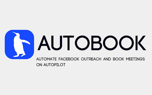 AutoBook AI - Chrome Extension Website screenshot