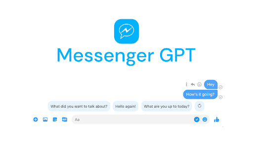 ChatGPT Replies Generator - Chrome Extension Website screenshot