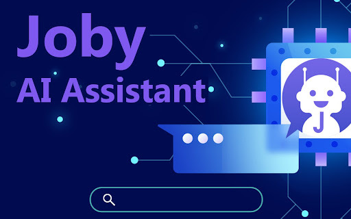 Joby Assistant - Chrome Extension Website screenshot