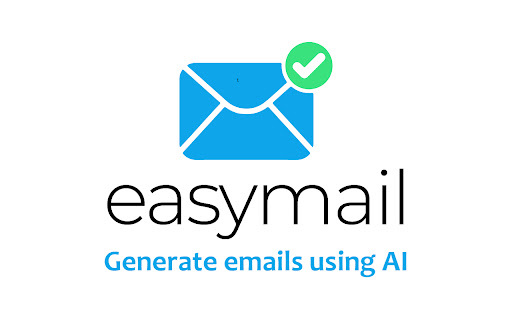 Easymail - Chrome Extension Website screenshot