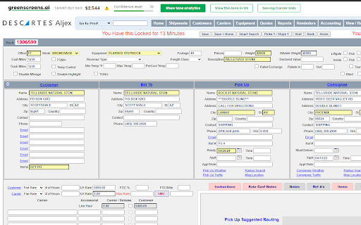 Greenscreens.ai - Chrome Extension Website screenshot