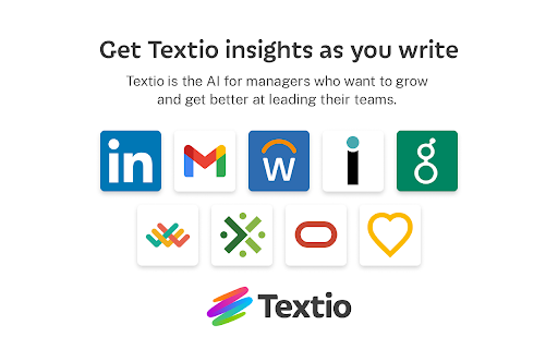 Textio - Chrome Extension Website screenshot