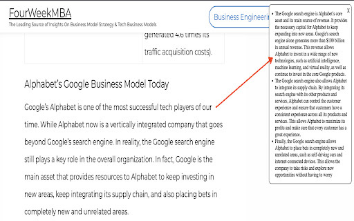 Article Summarizer and Paraphraser Tool - Chrome Extension Website screenshot