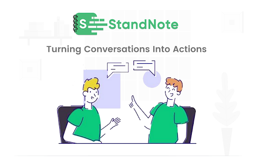 StandNote - Chrome Extension Website screenshot