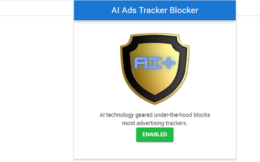 ADS Defender AI+ - Chrome Extension Website screenshot