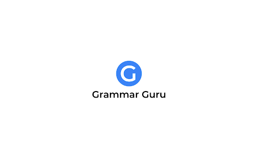 Grammar Guru - Chrome Extension Website screenshot