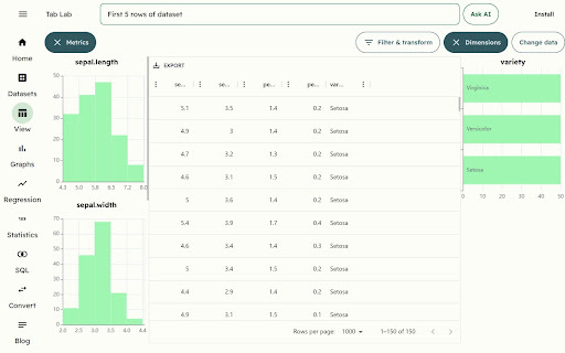 Tab Lab - Chrome Extension Website screenshot