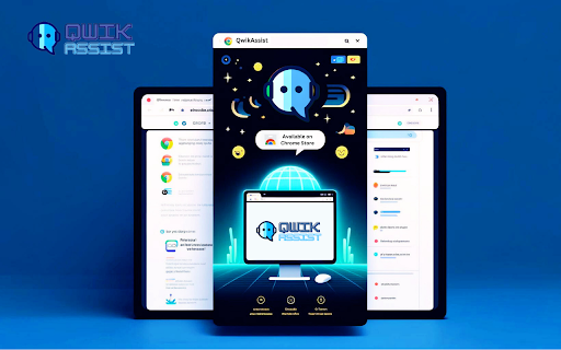 Qwik Assist - Chrome Extension Website screenshot