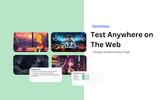 Imagely - Chrome Extension Website screenshot