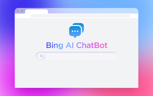 Bing AI Chatbot Extension - Chrome Extension Website screenshot