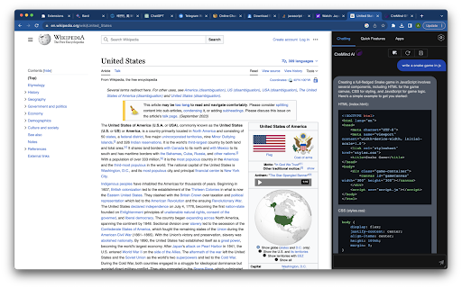 CreMind - Chrome Extension Website screenshot