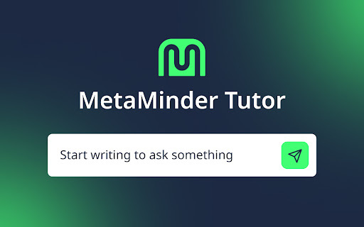 AI-Tutor - Chrome Extension Website screenshot