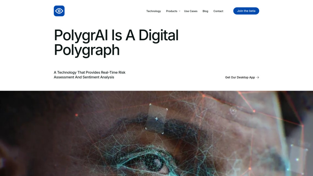 PolygrAI Website screenshot